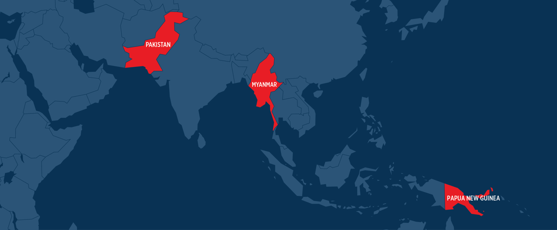 The Most Dangerous Countries in the World by Region